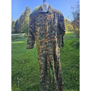 USMC Woodland Digital Camouflage Coveralls Flyers S.O.C. Sz‎ M 28/P Regular